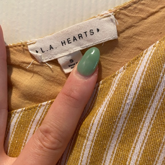 LA Hearts/Pacsun Striped Tank - Picture 3 of 3